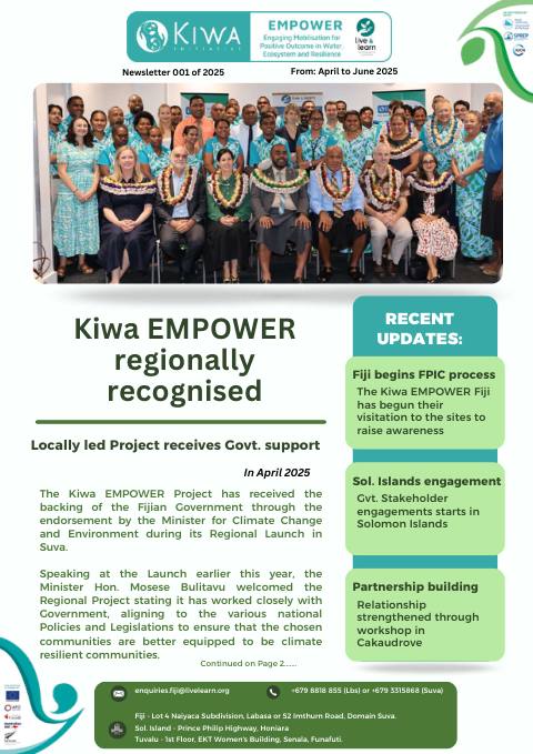 Kiwa EMPOWER Newsletter 001