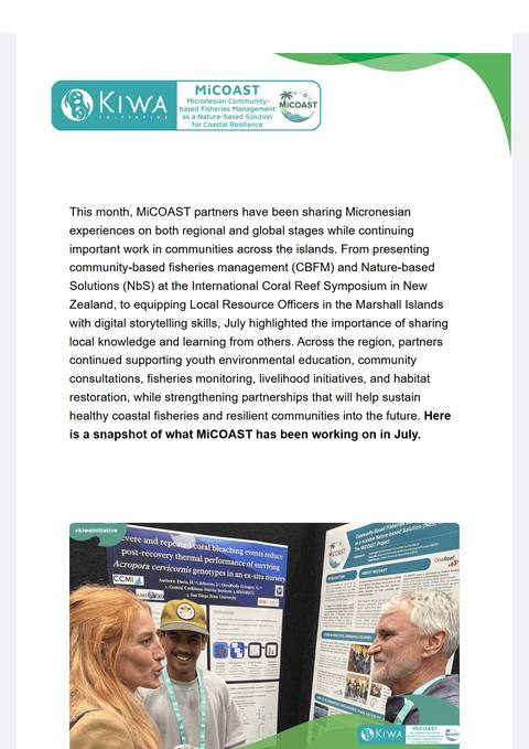 MiCOAST - Newsletter July 2026