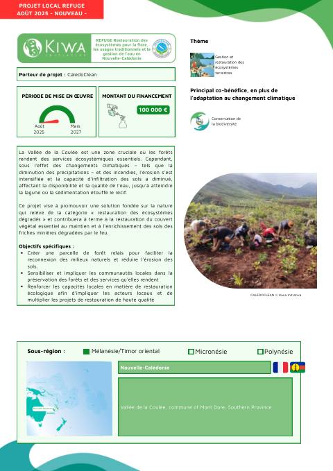 Initiative Kiwa - CALEDOCLEAN