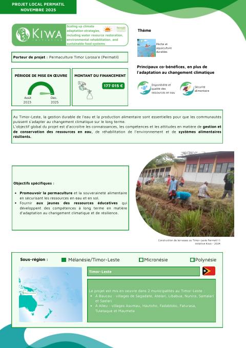 Initiative Kiwa - PERMATIL
