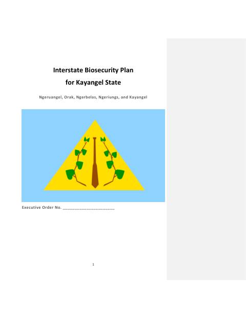 Revised Kayangel Biosecurity Plan (21 mai 2026)