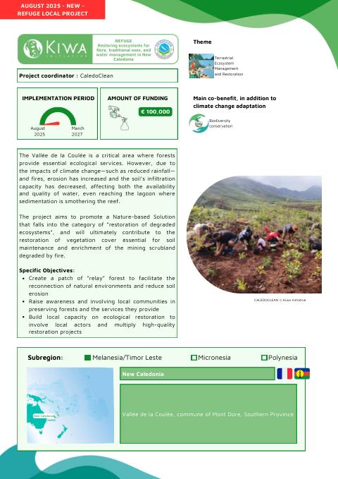 Kiwa Initiative - CALEDOCLEAN
