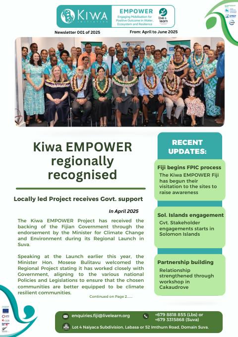 Kiwa EMPOWER regionally recognised (avril 2025)